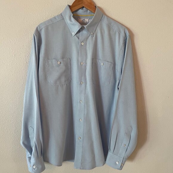 Southern Tide‎ Blue Performance Long Sleeve Button Down Size Large - Picture 3 of 10